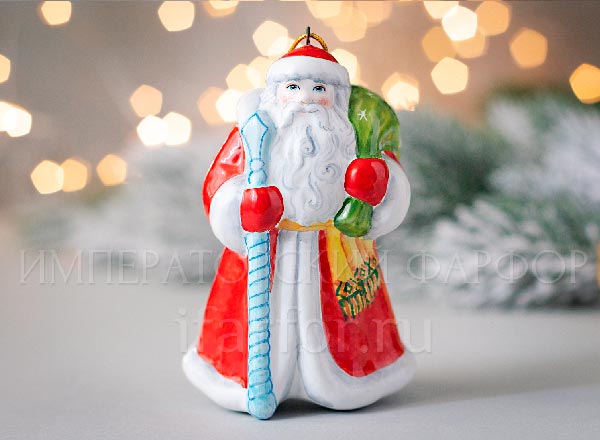 Christmas tree toy Santa Claus