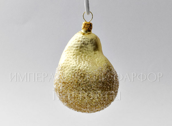 Christmas tree toy Berries and fruits. Pear mini