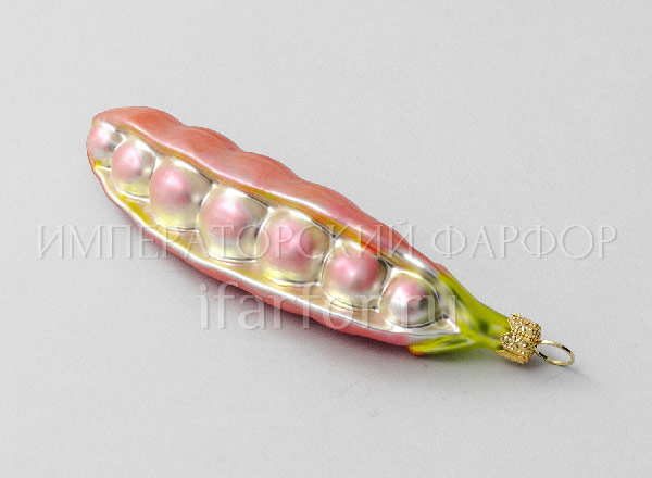 Елочная игрушка Ягоды и фрукты. Горошек