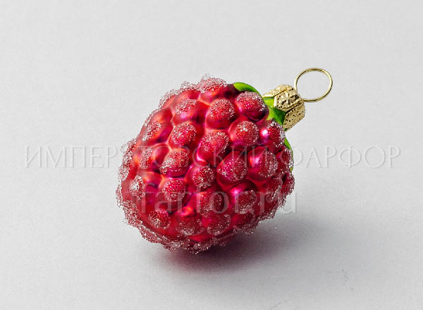 Елочная игрушка Ягоды и фрукты. Малина