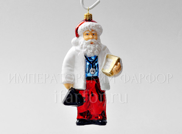 Christmas tree toy Santa Claus Doctor
