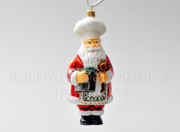 Christmas tree toy Santa Claus Cook