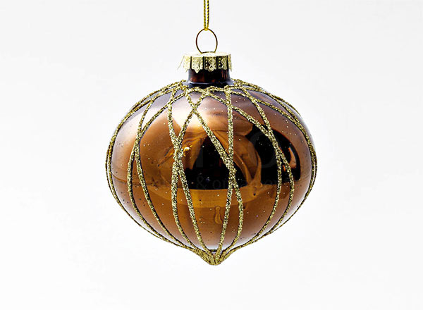 Christmas tree toy Drop Drop brown