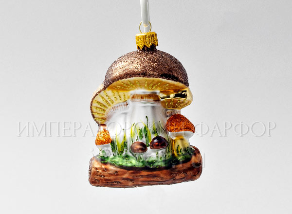 Елочная игрушка Грибы. Грибная семейка