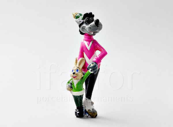 Елочная игрушка в подарочной коробке Парный волчок