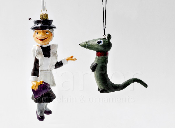 Набор елочных игрушек в подарочной коробке Лариска Ко мне