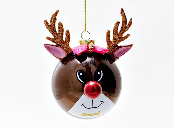 Christmas tree toy Christmas ball Masquerade. Deer