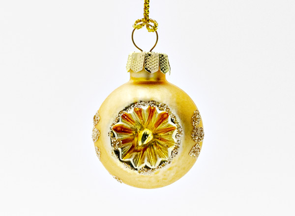 Елочная игрушка Шар-рефлектор мини 3