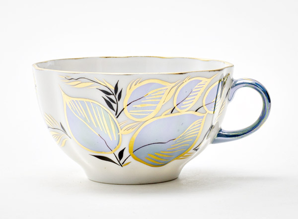 Чашка чайная Лунный голубой Тюльпан