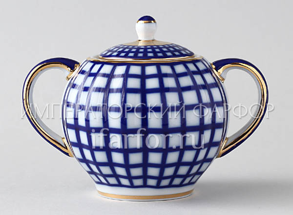 Сахарница Кобальтовая клетка Тюльпан