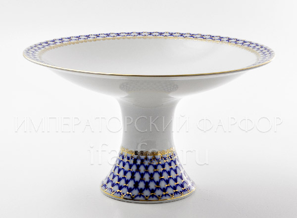 Ваза для фруктов Кобальтовая сетка Молодежная