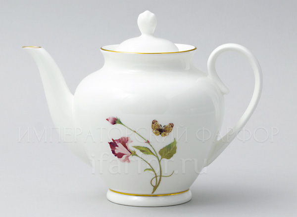 Чайник заварочный Цветущий горошек Весенняя-2