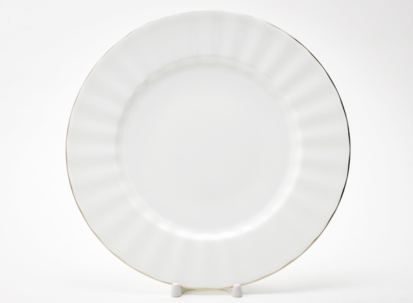 Блюдо круглое Платиновая лента 2 Нега