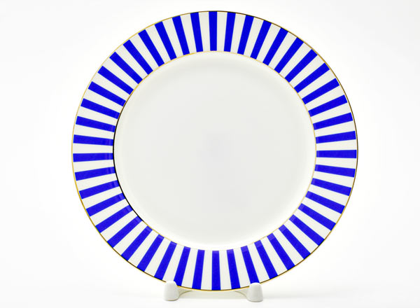 Тарелка плоская Да и нет. Лазурный