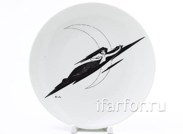 Тарелка декор Ночь. Пушкин