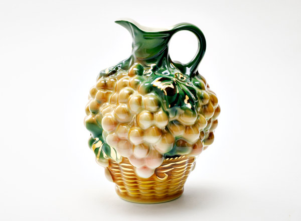 Carafe without lid Grape in a basket pink Grape in the basket