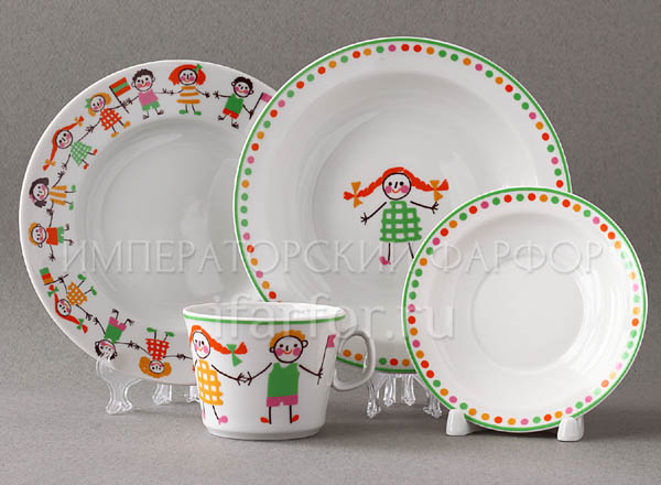 Комплект детский четырёхпредметный Хоровод Молодежная