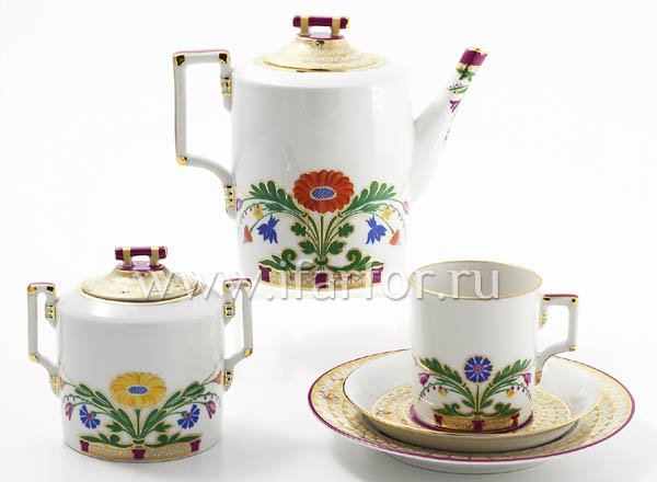 Сервиз чайный Замоскворечье 6/20 Гербовая