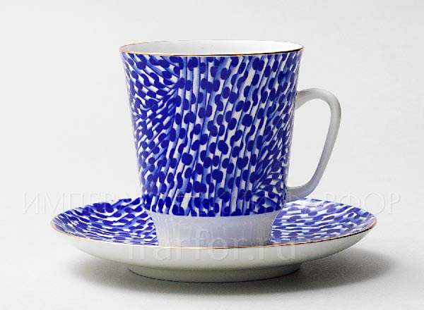 Чашка с блюдцем Настроение. Quiet Майская