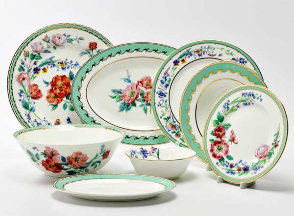 Сервиз столовый Улыбка Флоры 6/24 Премиум