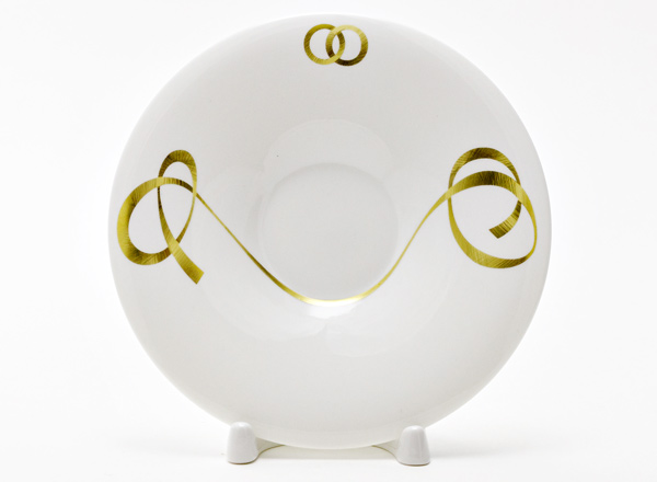 Блюдце чайное Колечки Оливия