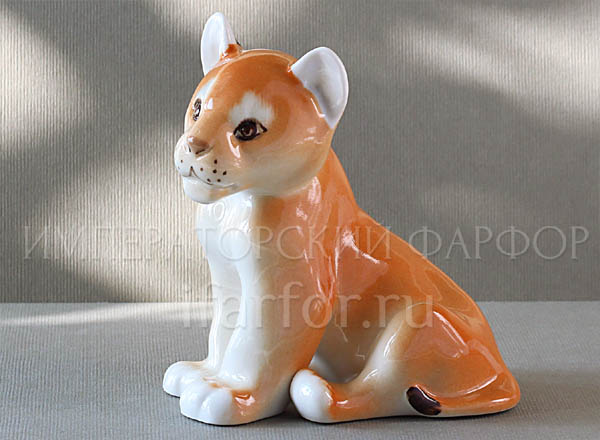 Скульптура Львенок б.р.