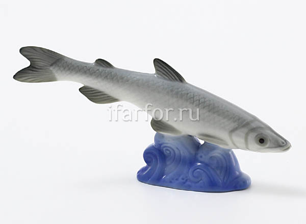 Скульптура Невская корюшка Голубая волна