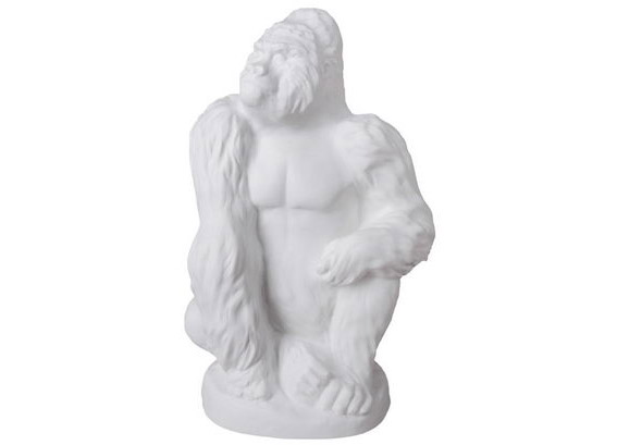 Sculpture Gorilla White