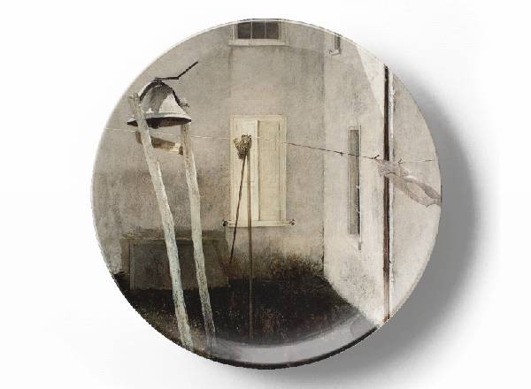 Декоративная тарелка Эндрю Уайет Легкий бриз