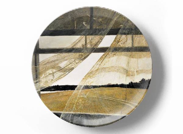 Декоративная тарелка Эндрю Уайет Ветер с моря