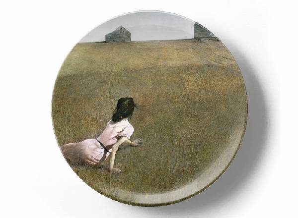 Декоративная тарелка Эндрю Уайет Мир кристины