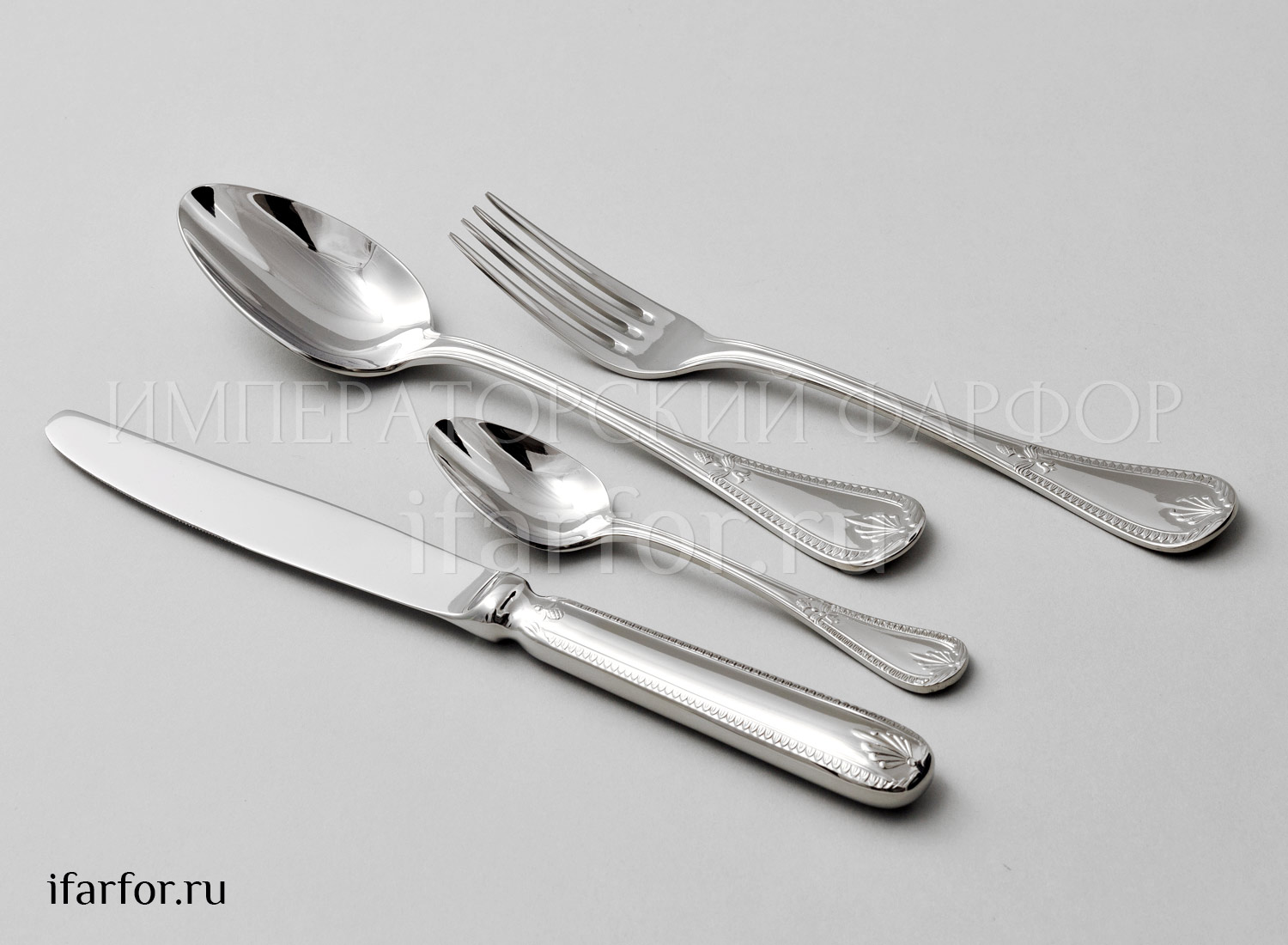 Набор столовых приборов в подарочной коробке «Император» 6/24