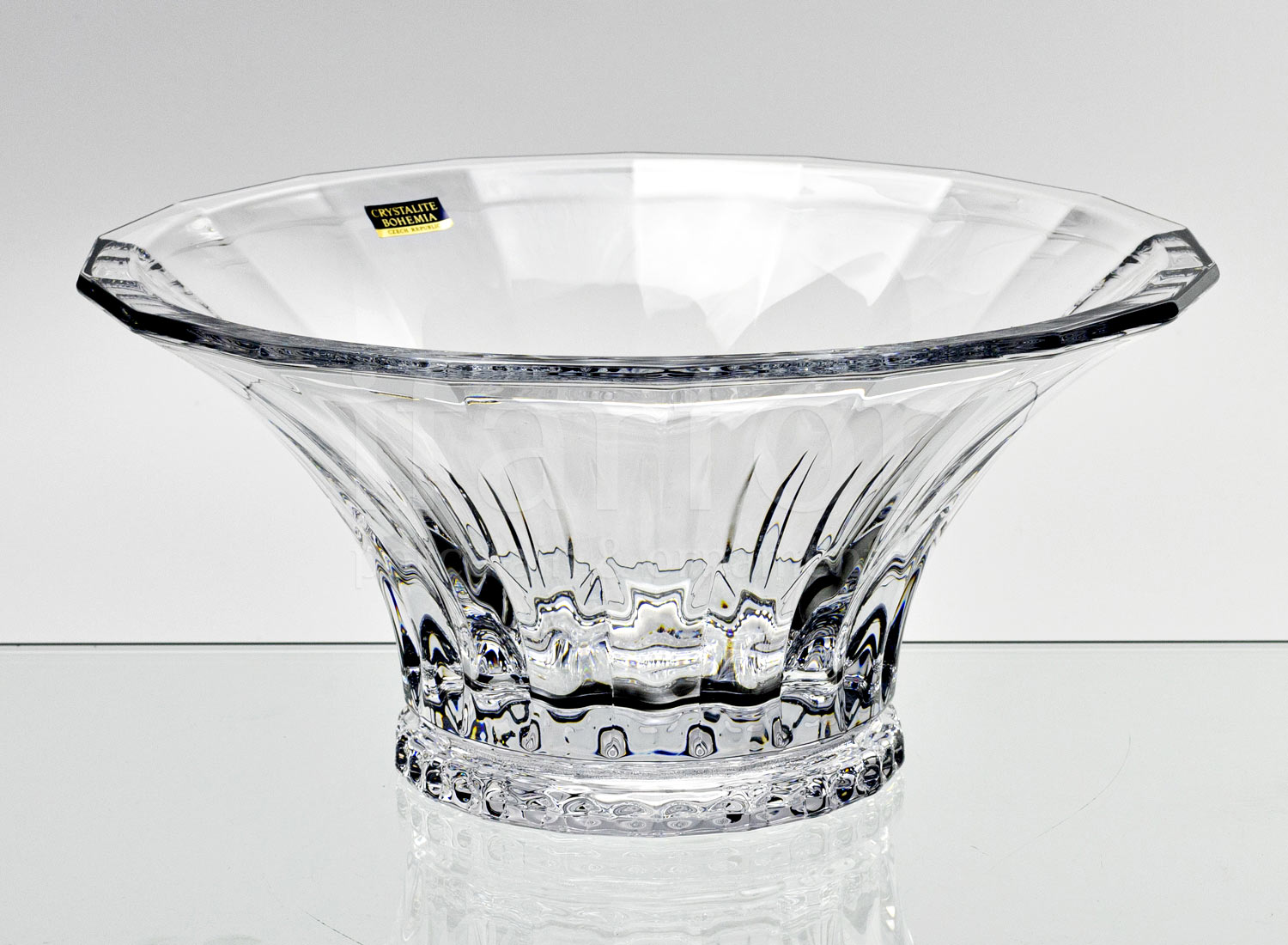 Фруктовница «Wellington» Форма: Crystalite Bohemia. Хрустальное стекло. 250 x 120 мм.