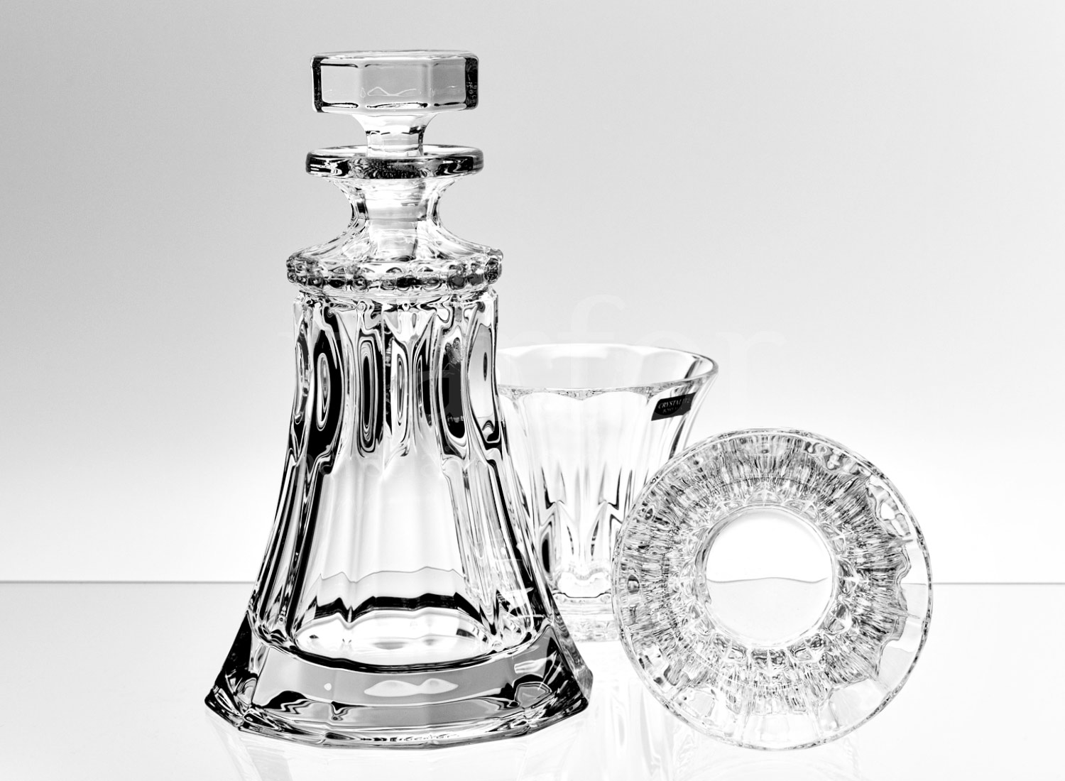 Набор для виски «Wellington» 2/3 Форма: Crystalite Bohemia. Хрустальное стекло. 300 мм.