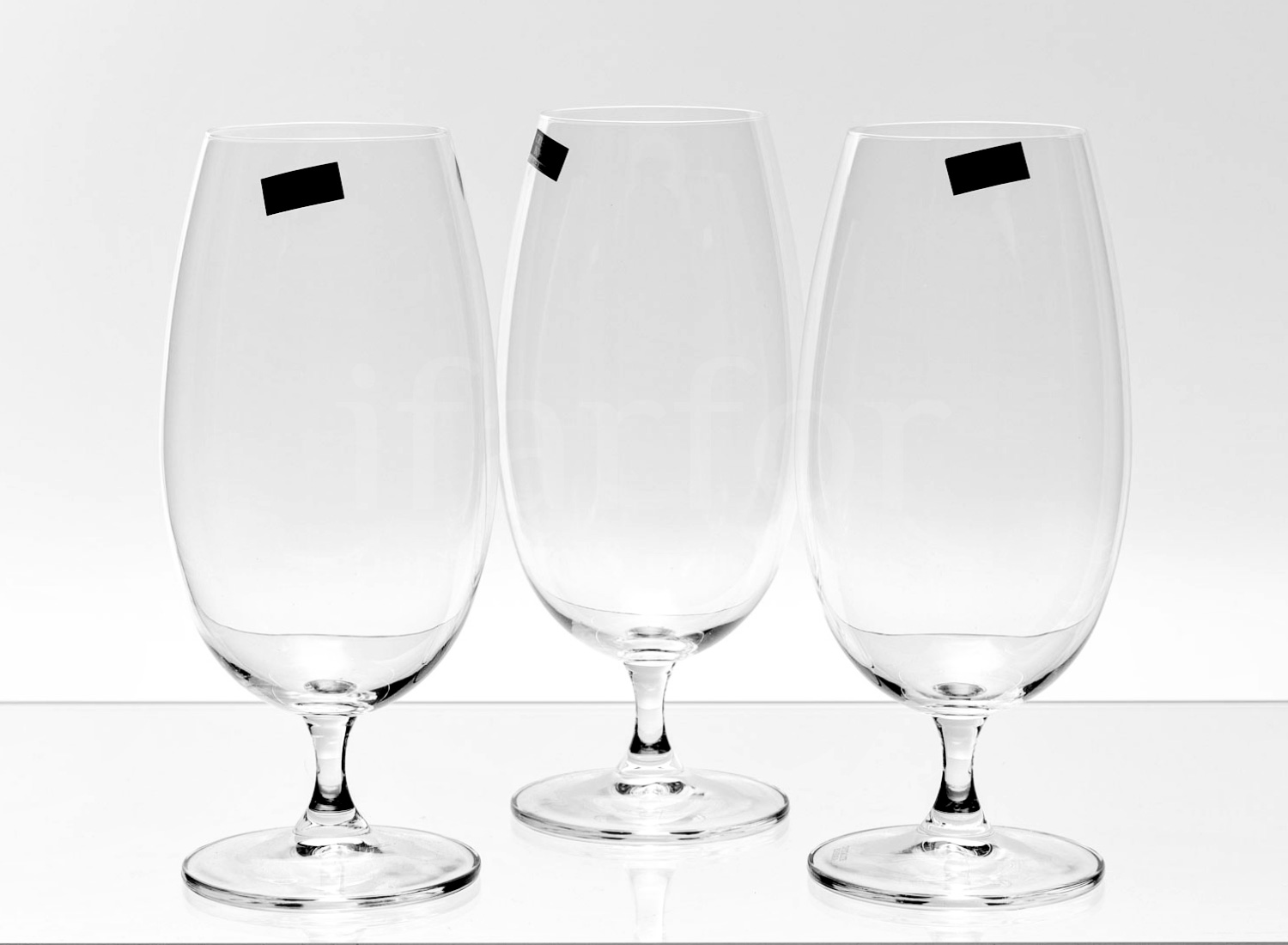 Набор стаканов для пива «Прозрачный» 6/6 Форма: BEERCRAFT. Хрустальное стекло. 680 мл.