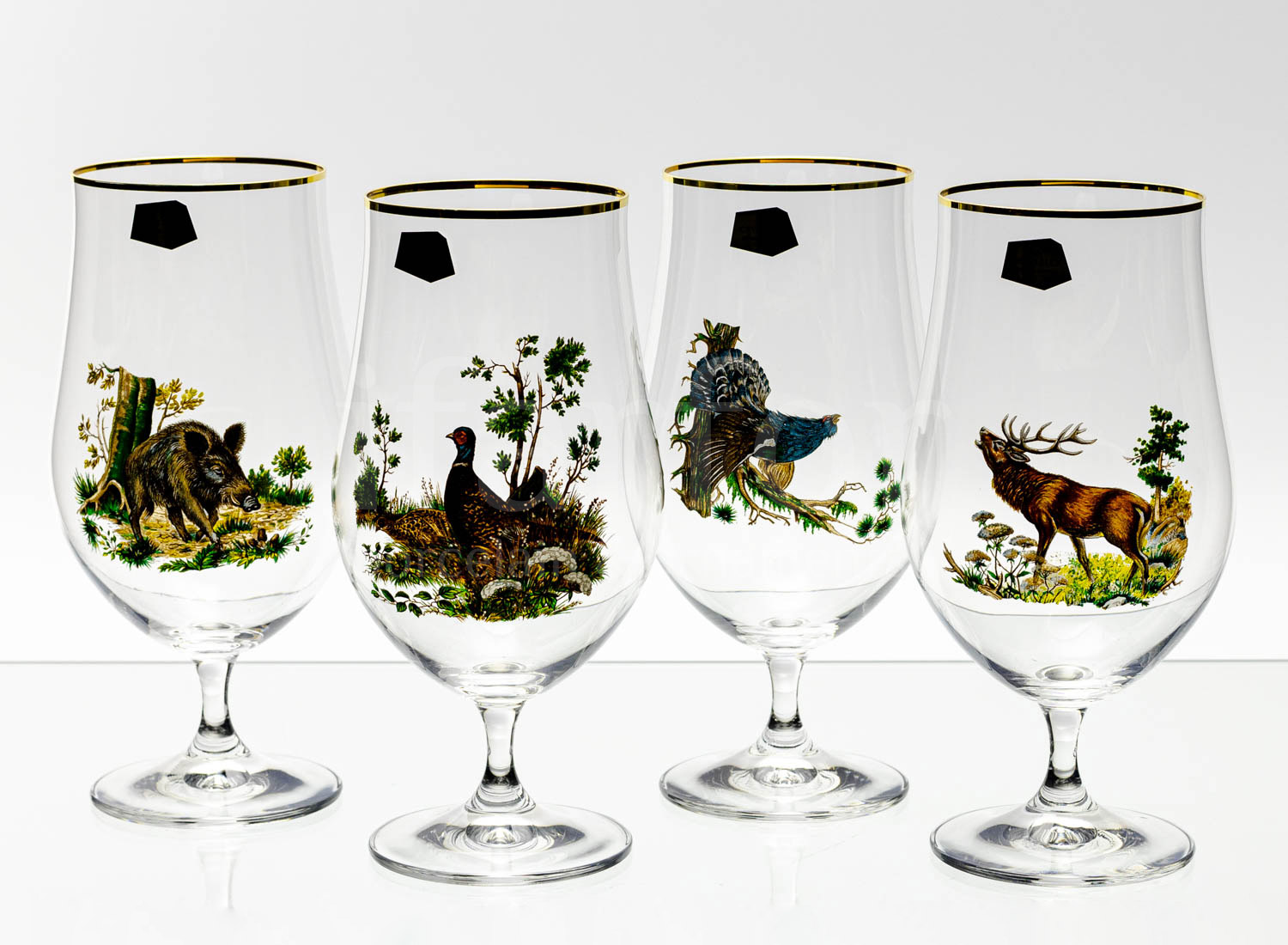 Набор бокалов для пива «Beercraft Охота» 4/4