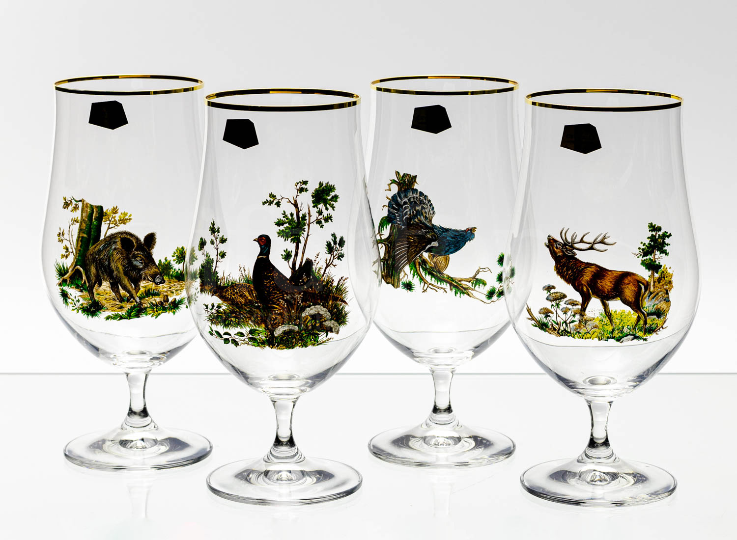 Набор бокалов для пива «Beercraft Охота» 4/4