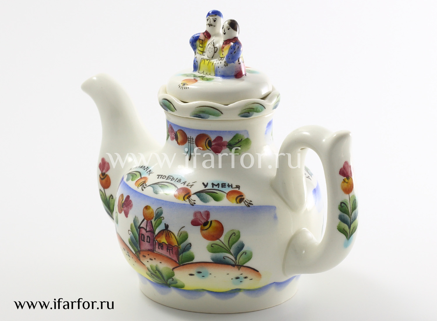 Чайник «Куманечек» Керамика. 570 мл.
