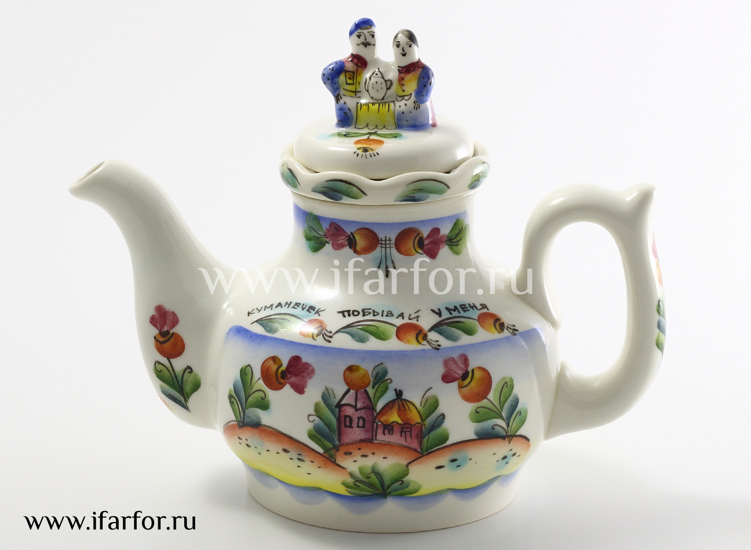 Чайник «Куманечек» Керамика. 570 мл.