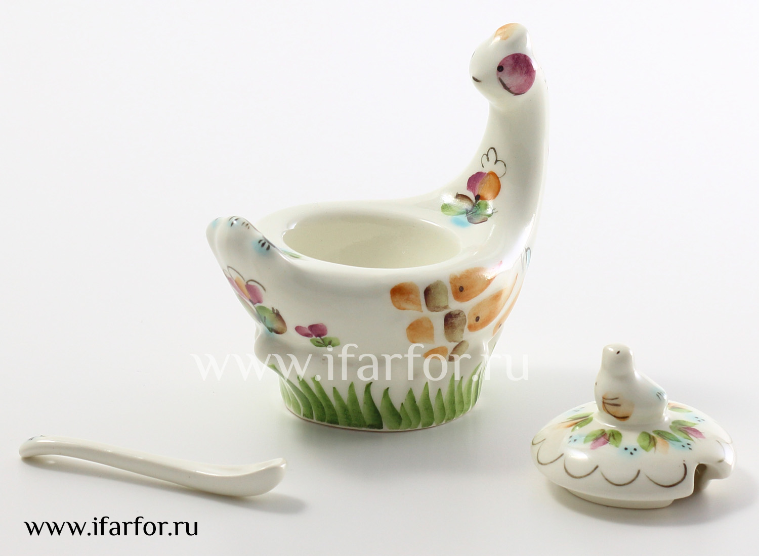 Солонка «Наседка» 1/2 Керамика. 45 x 90 мм.