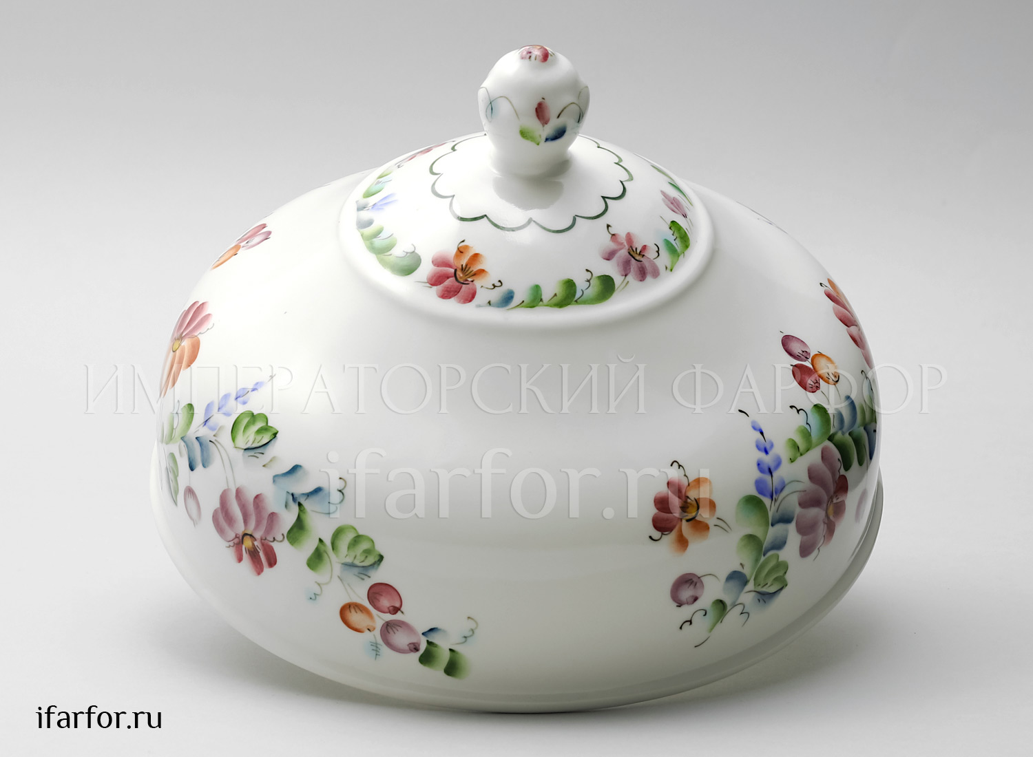 Крышка к блиннице «Татьянин день» Керамика. 245 x 180 мм.