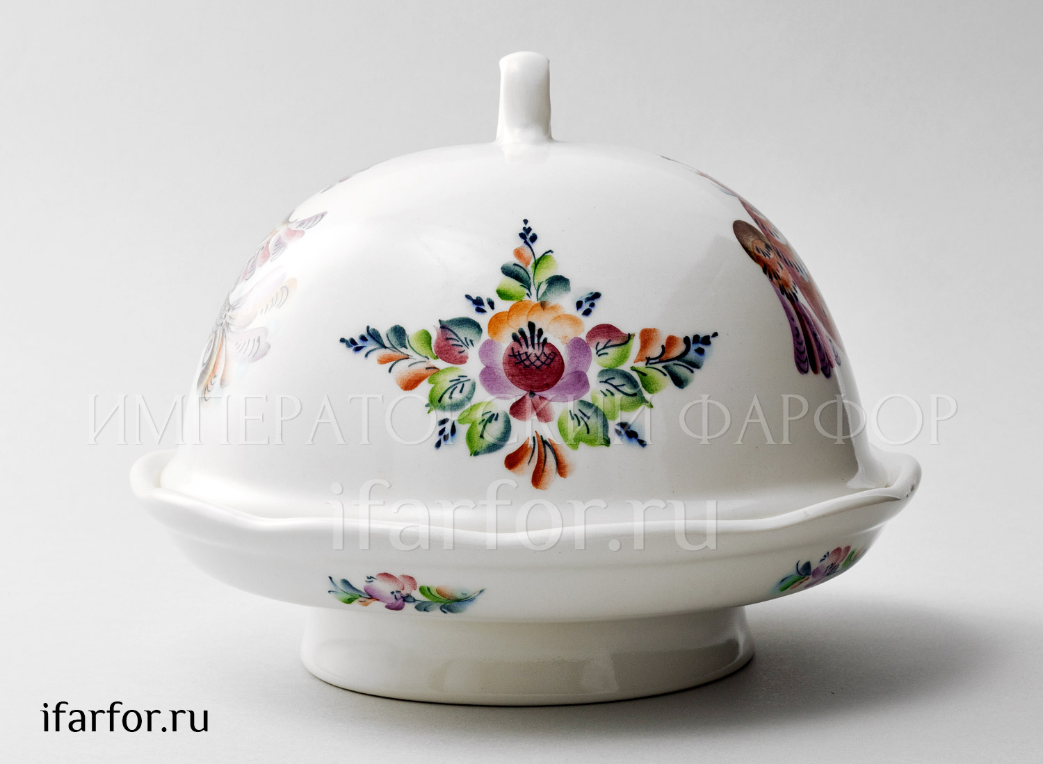 Блинница «Петушки» Форма: Воскресенье. Керамика. 200 x 170 мм.