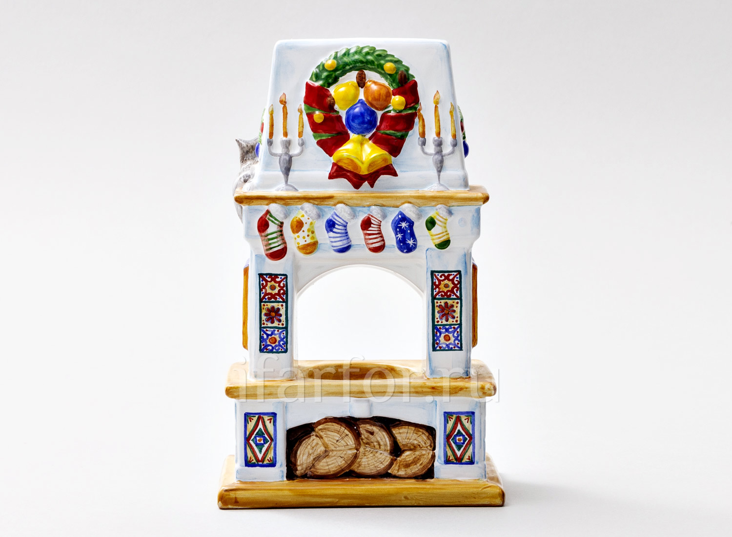 Подсвечник «Камин Рождественский»