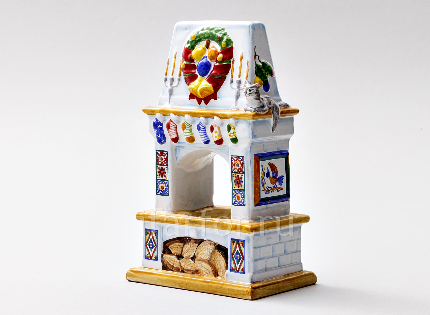 Подсвечник «Камин Рождественский»