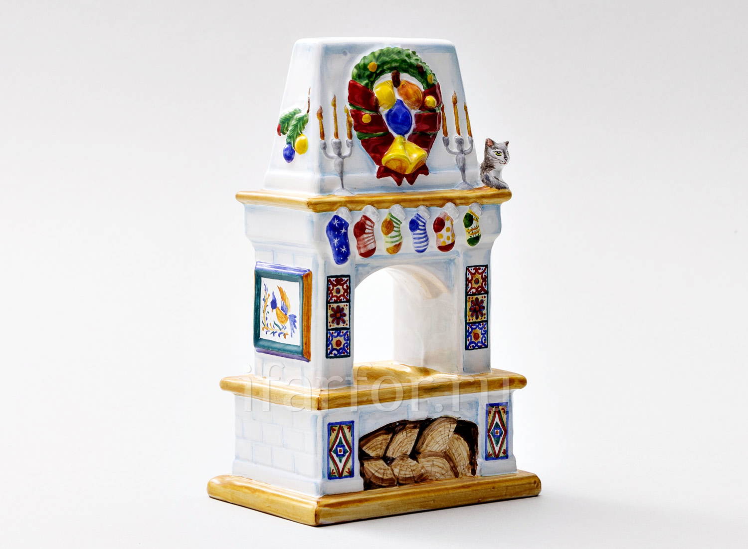 Подсвечник «Камин Рождественский»