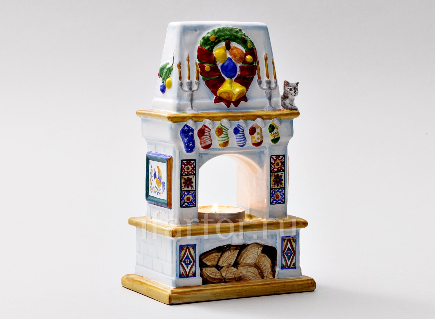 Подсвечник «Камин Рождественский»