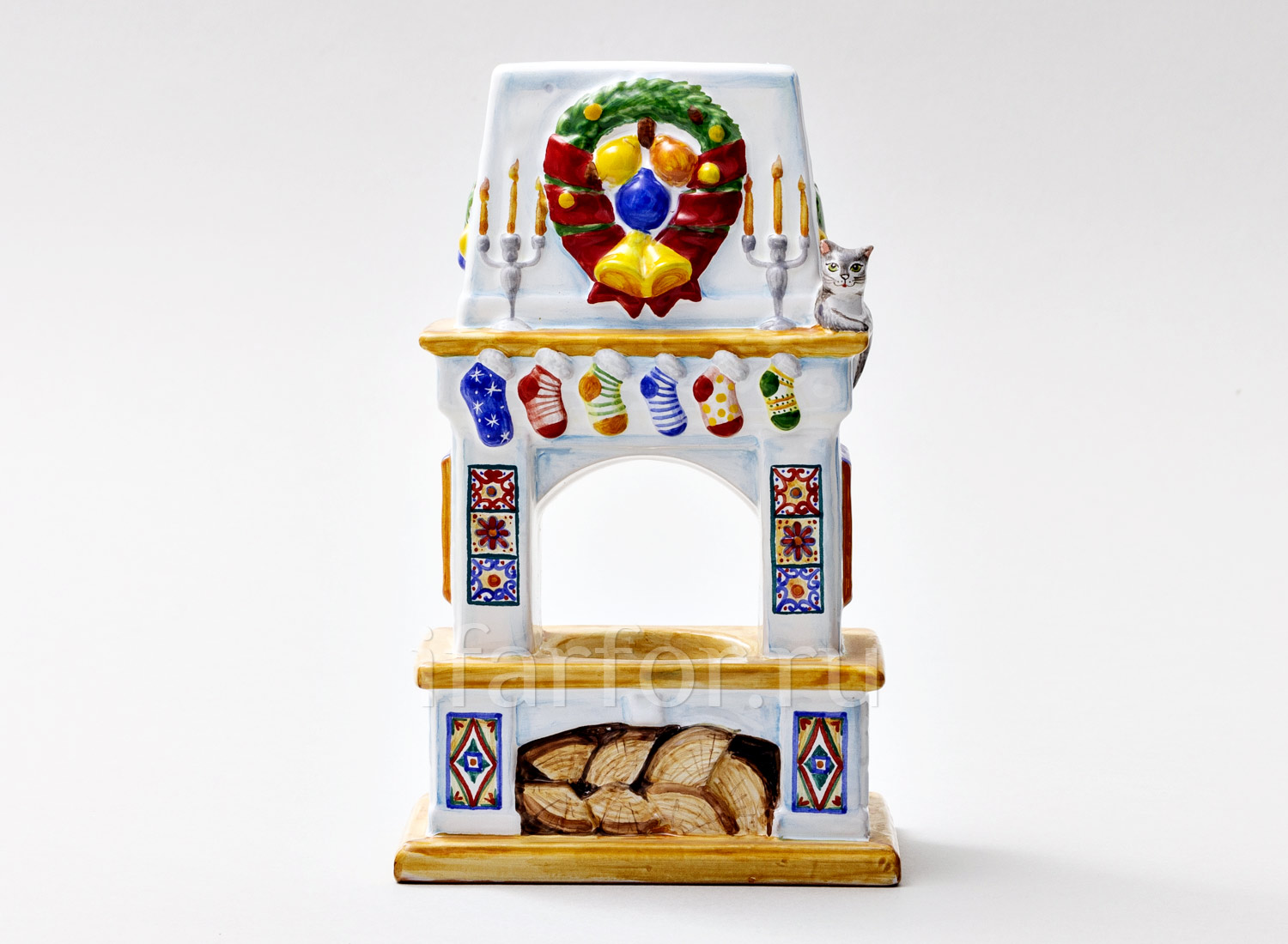 Подсвечник «Камин Рождественский»