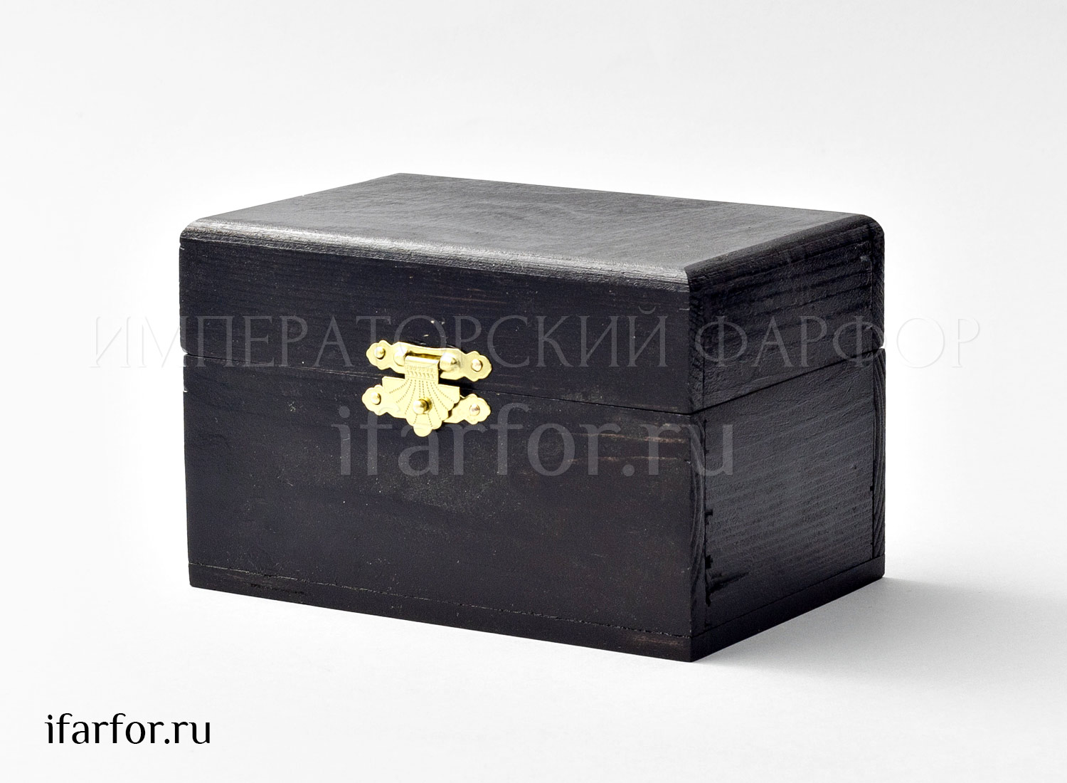 Шкатулка подарочная «Шкатулка подарочная черная» Форма: Шкатулка. Дерево. Масло. 150 x 102 мм.