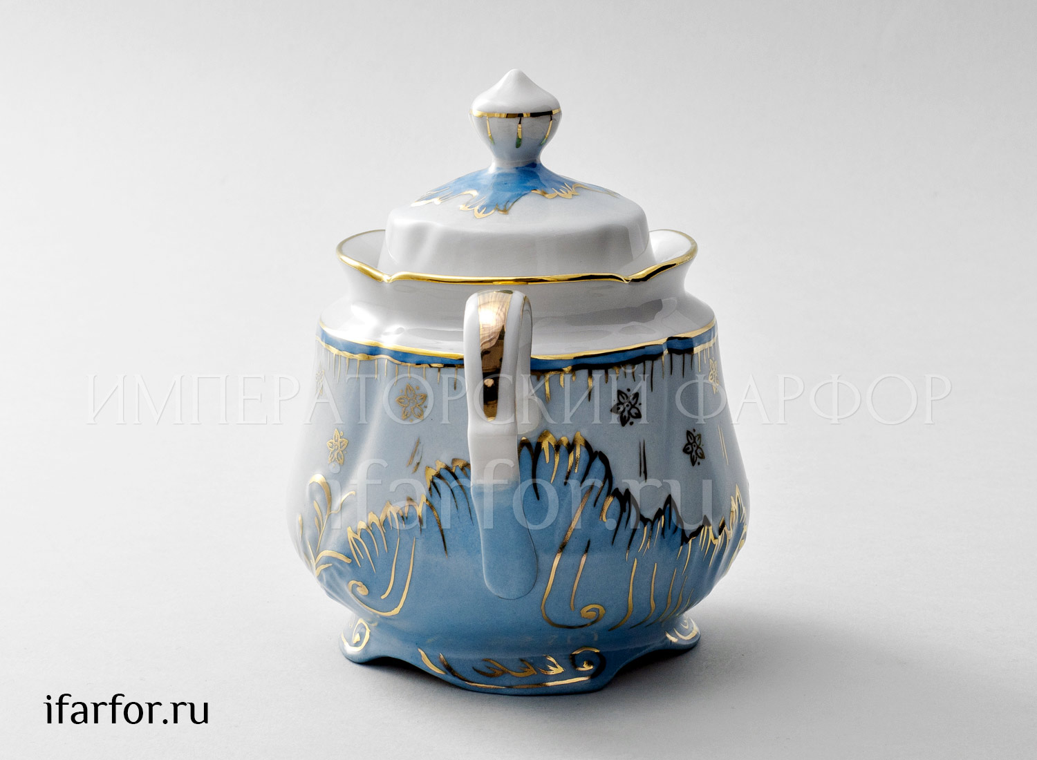 Сахарница «Опаловый» Форма: Кузнецовская. Твердый фарфор. 600 мл.