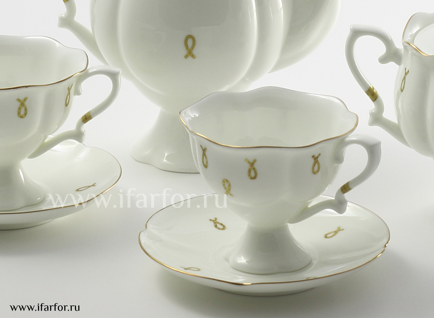 Сервиз кофейный «Петельки» 6/14